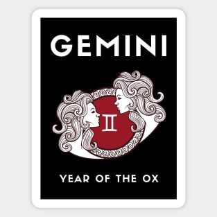 GEMINI / Year of the OX Magnet